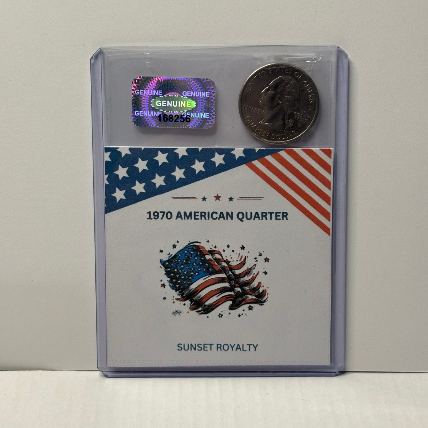 1970 U.S Quarter - American Coin Collection