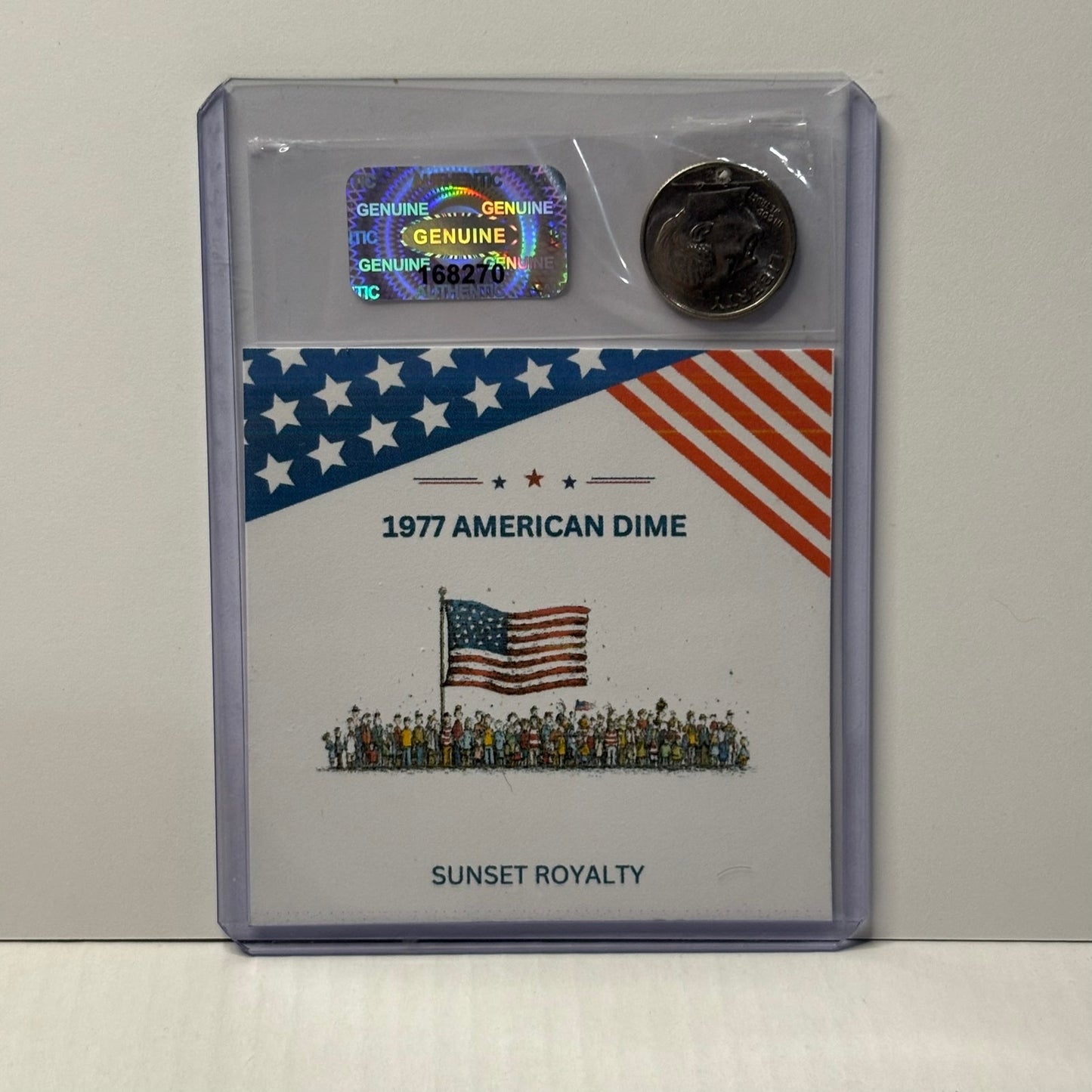 1977 U.S Dime - American Coin Collection