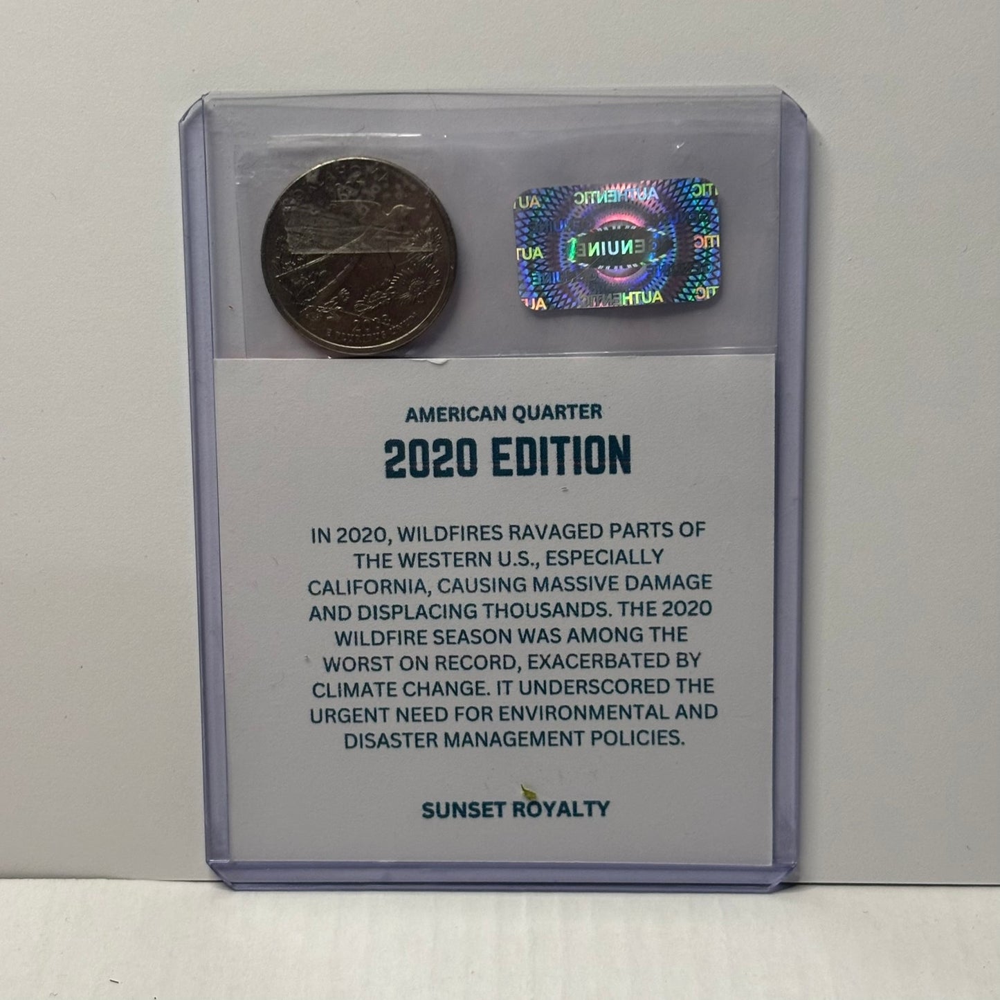 2020 U.S Quarter - American Coin Collection