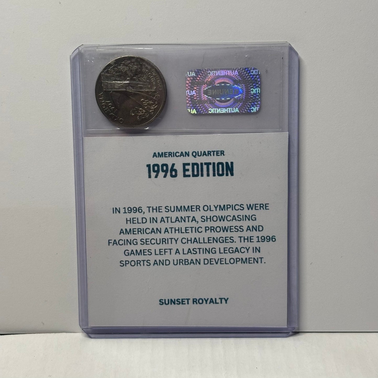 1996 U.S Quarter - American Coin Collection