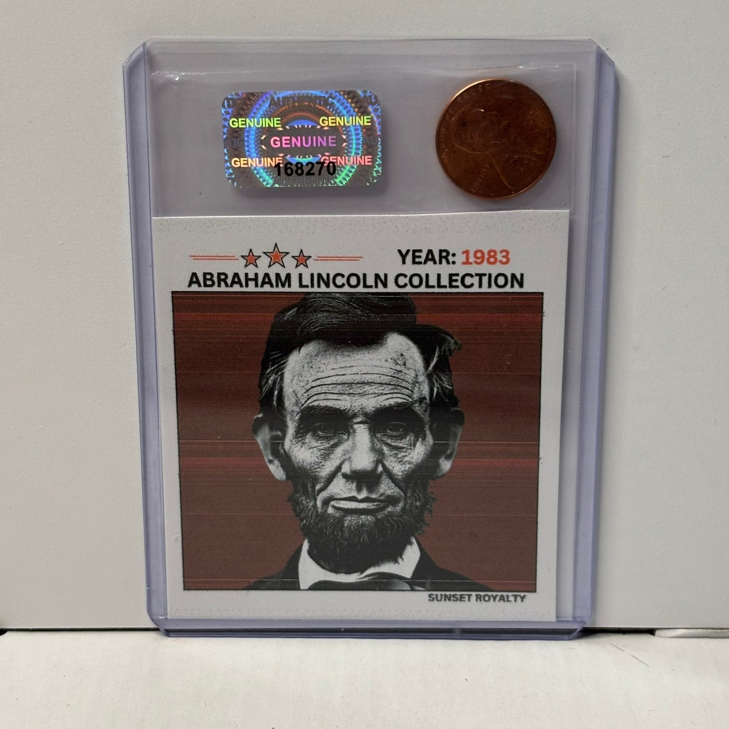 1983 Penny - Abraham Lincoln Collection