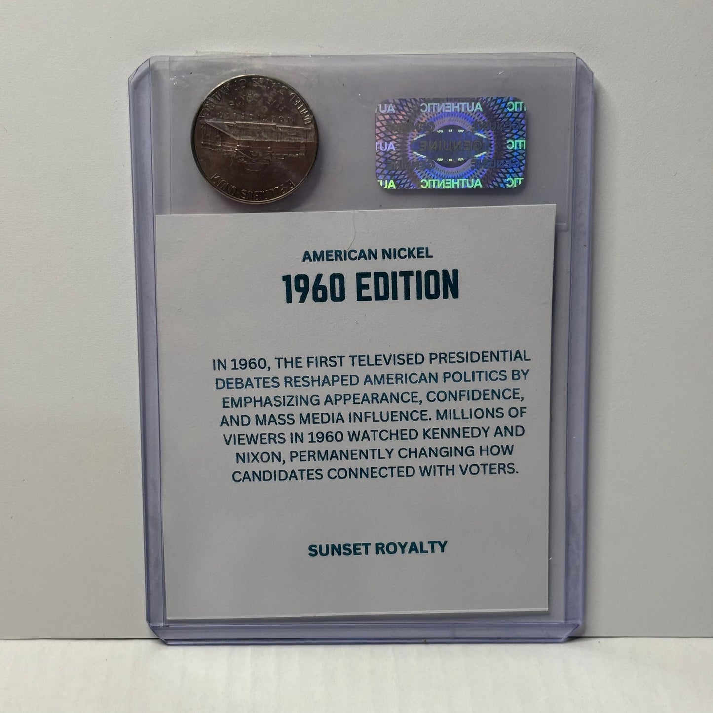 1960 U.S Nickel - American Coin Collection