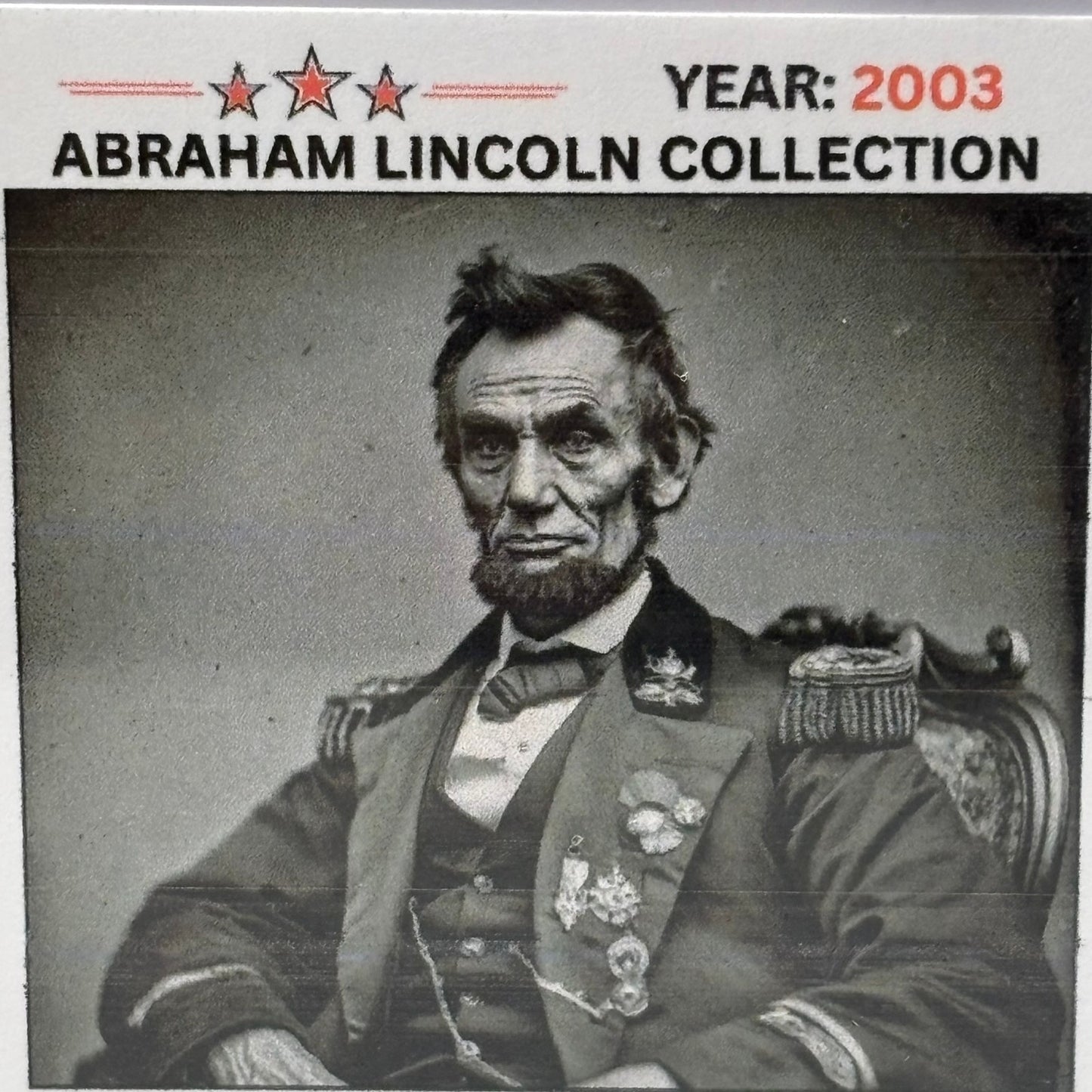 2003 Penny - Abraham Lincoln Collection