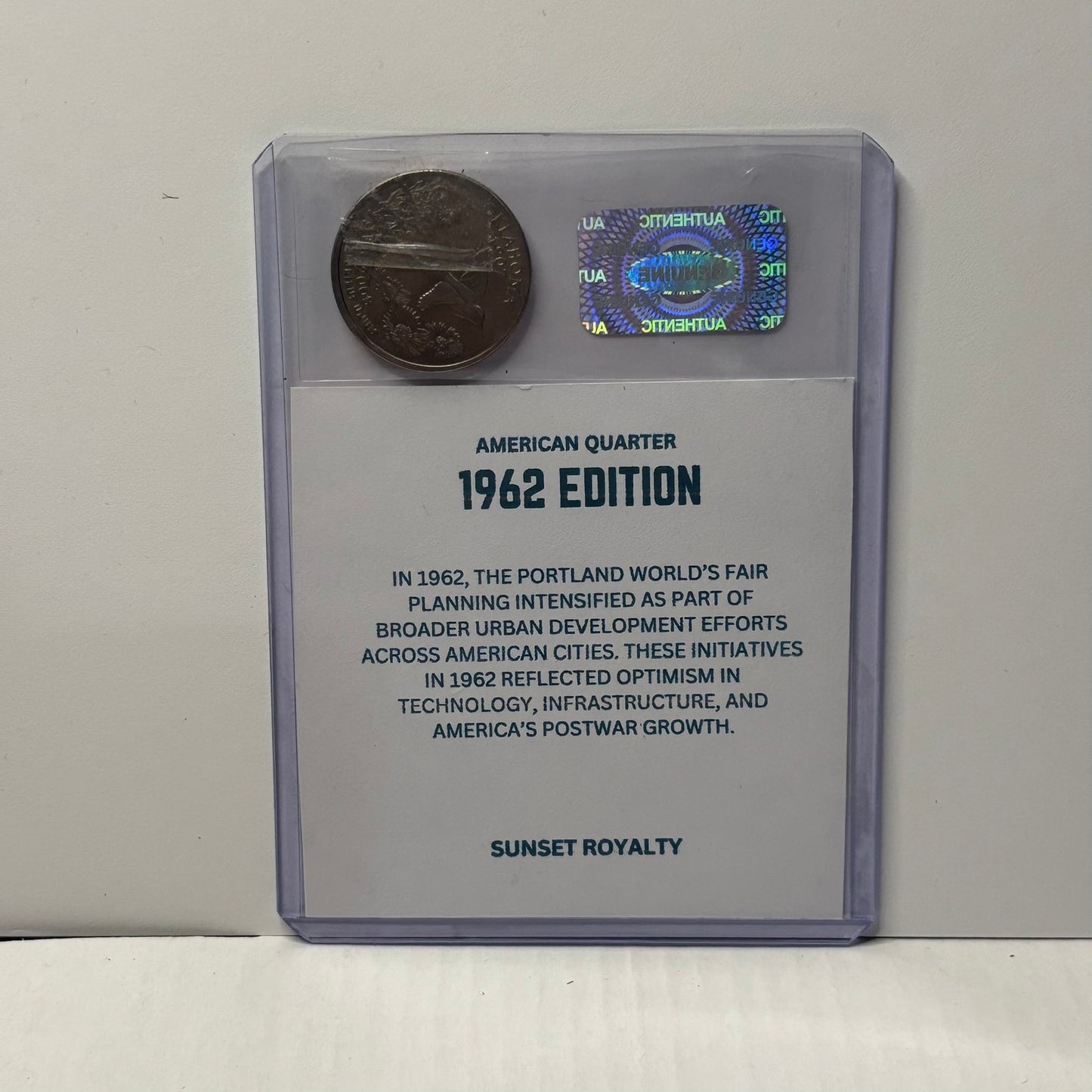 1962 U.S Quarter - American Coin Collection