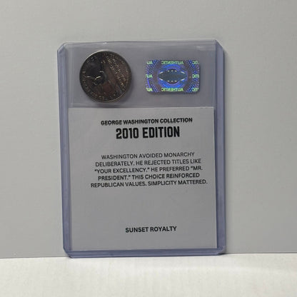 2010 Quarter - George Washington Collection