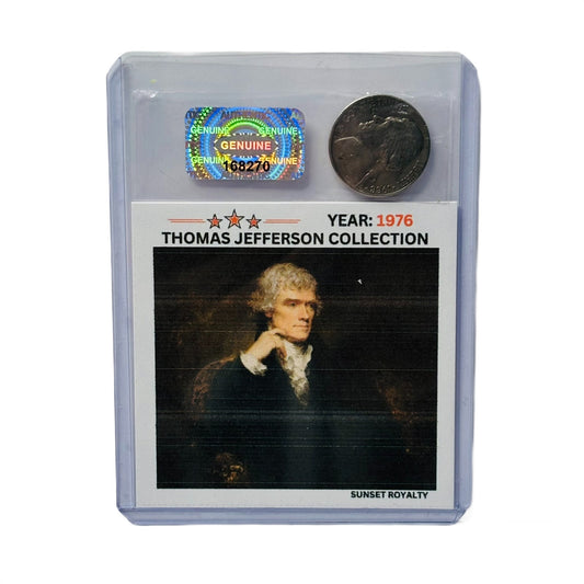 1976 Nickel - Thomas Jefferson Collection