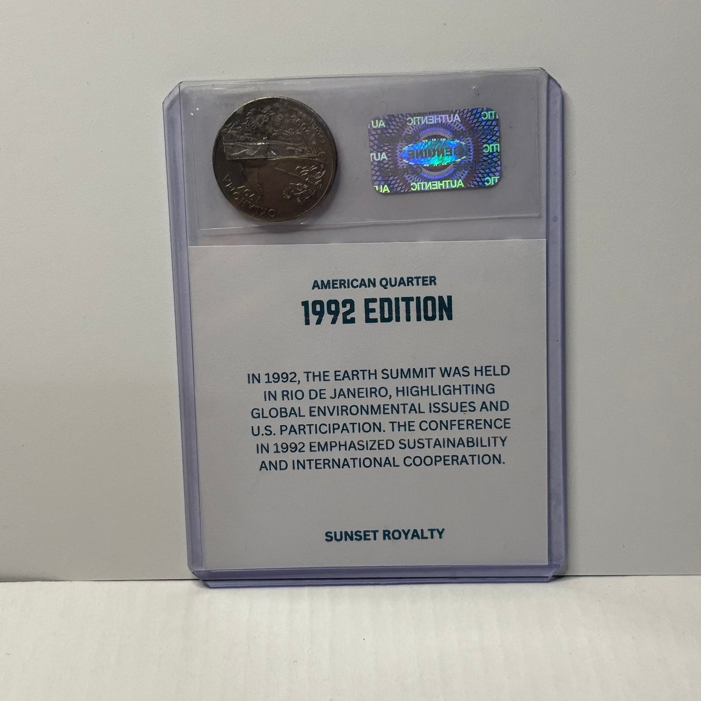 1992 U.S Quarter - American Coin Collection