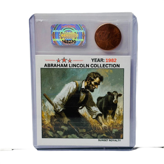 1982 Penny - Abraham Lincoln Collection