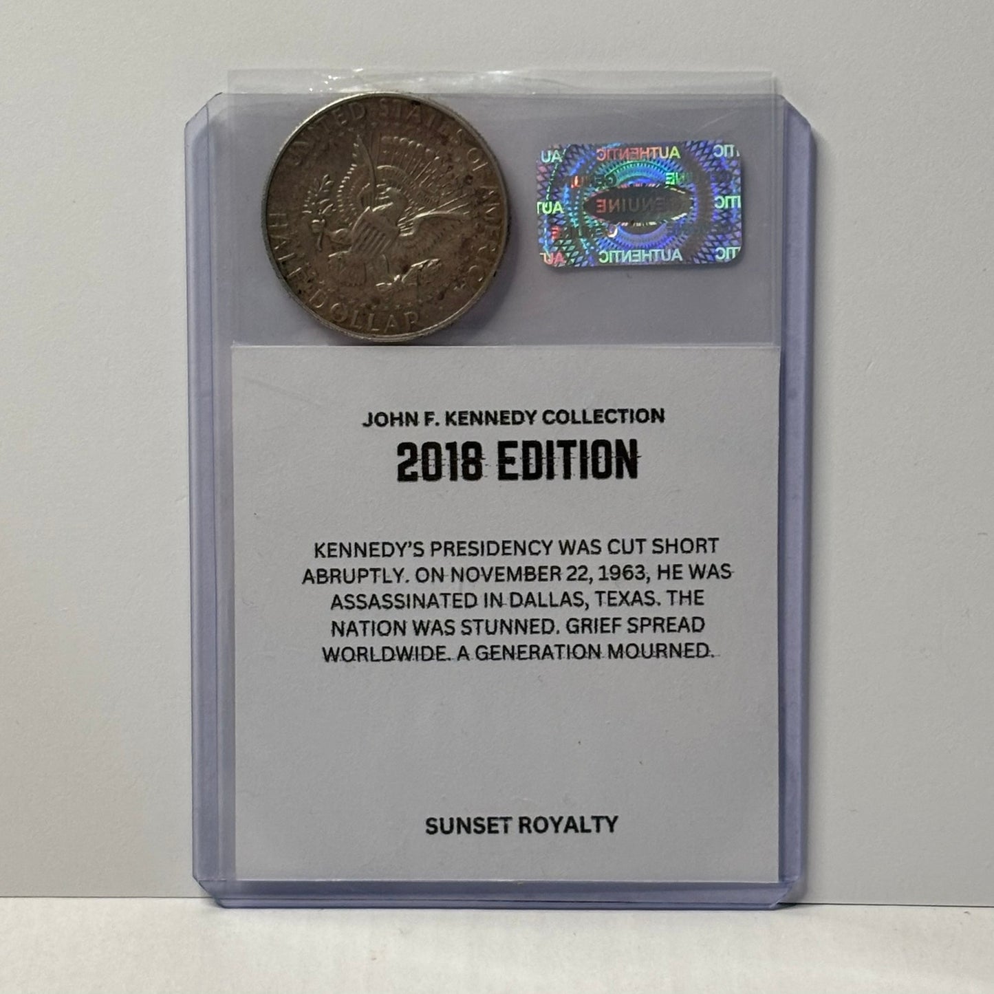 2018 Half Dollar - JFK Collection
