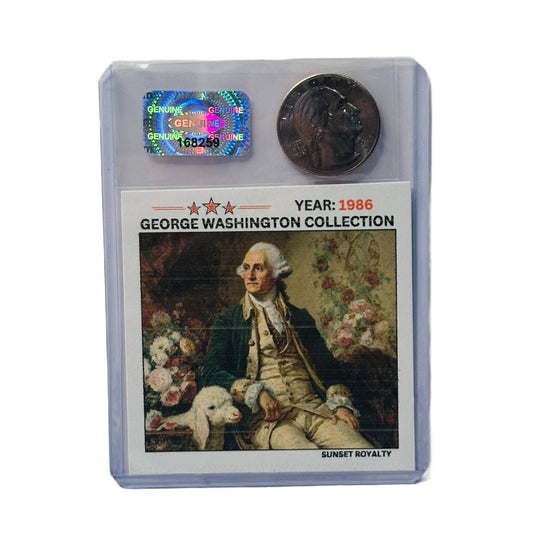 1986 Quarter - George Washington Collection