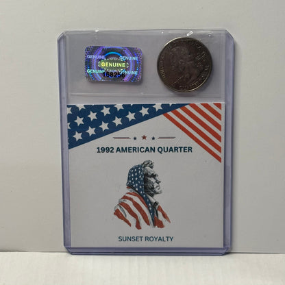 1992 U.S Quarter - American Coin Collection