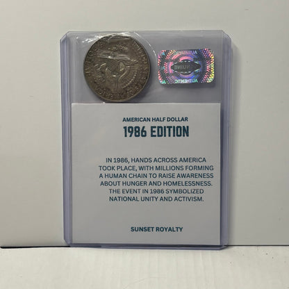 1986 Half Dollar - American Coin Collection