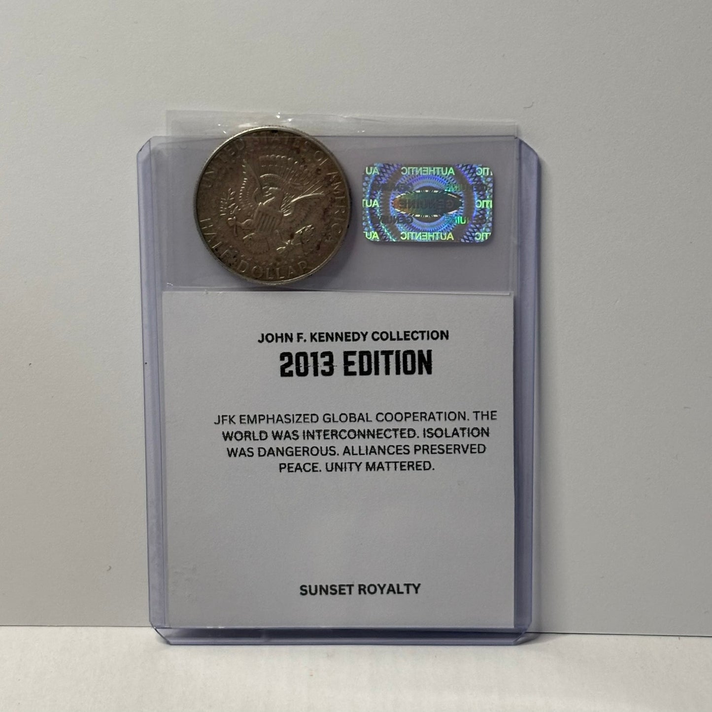 2013 Half Dollar - JFK Collection