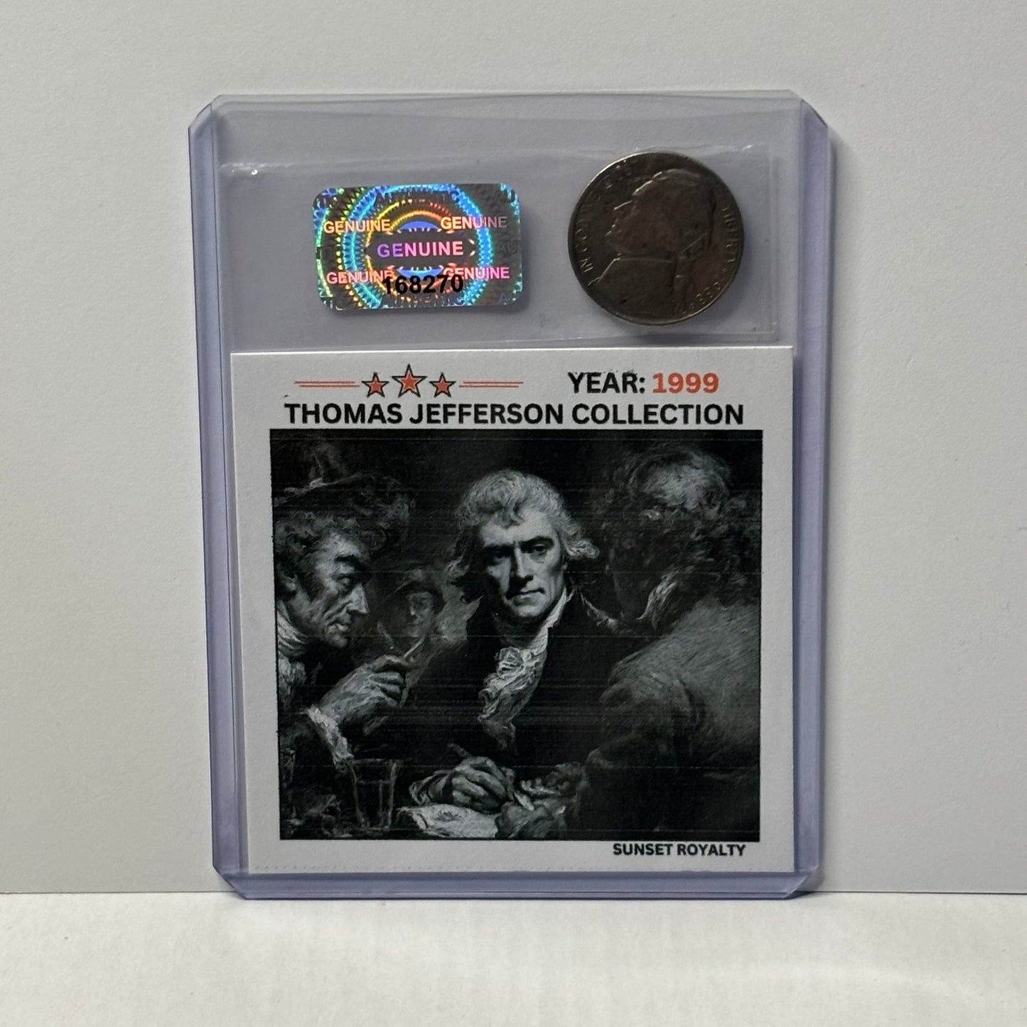 1999 Nickel - Thomas Jefferson Collection
