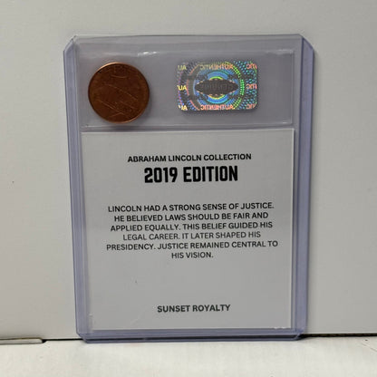 2019 Penny - Abraham Lincoln Collection