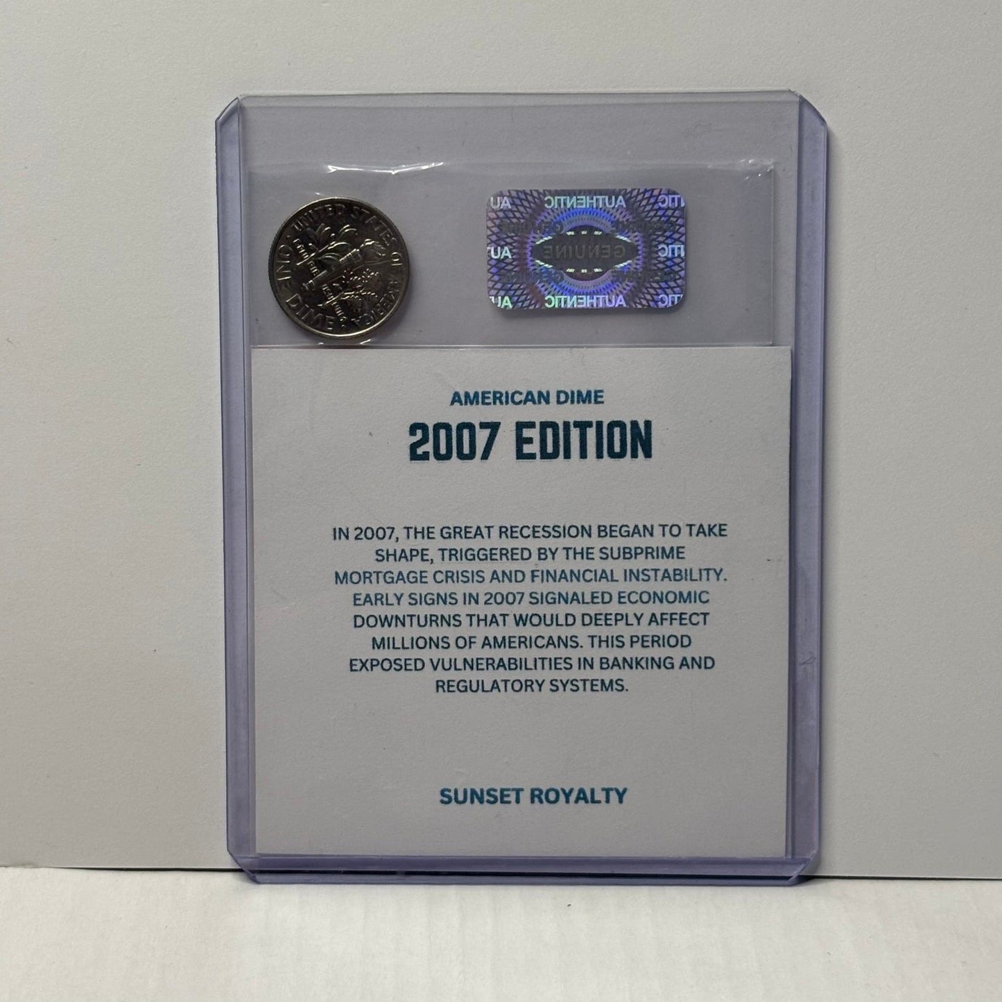 2007 U.S Dime - American Coin Collection