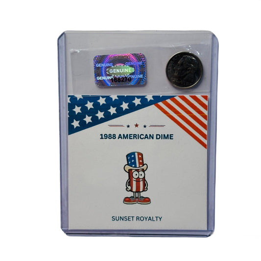 1988 U.S Dime - American Coin Collection