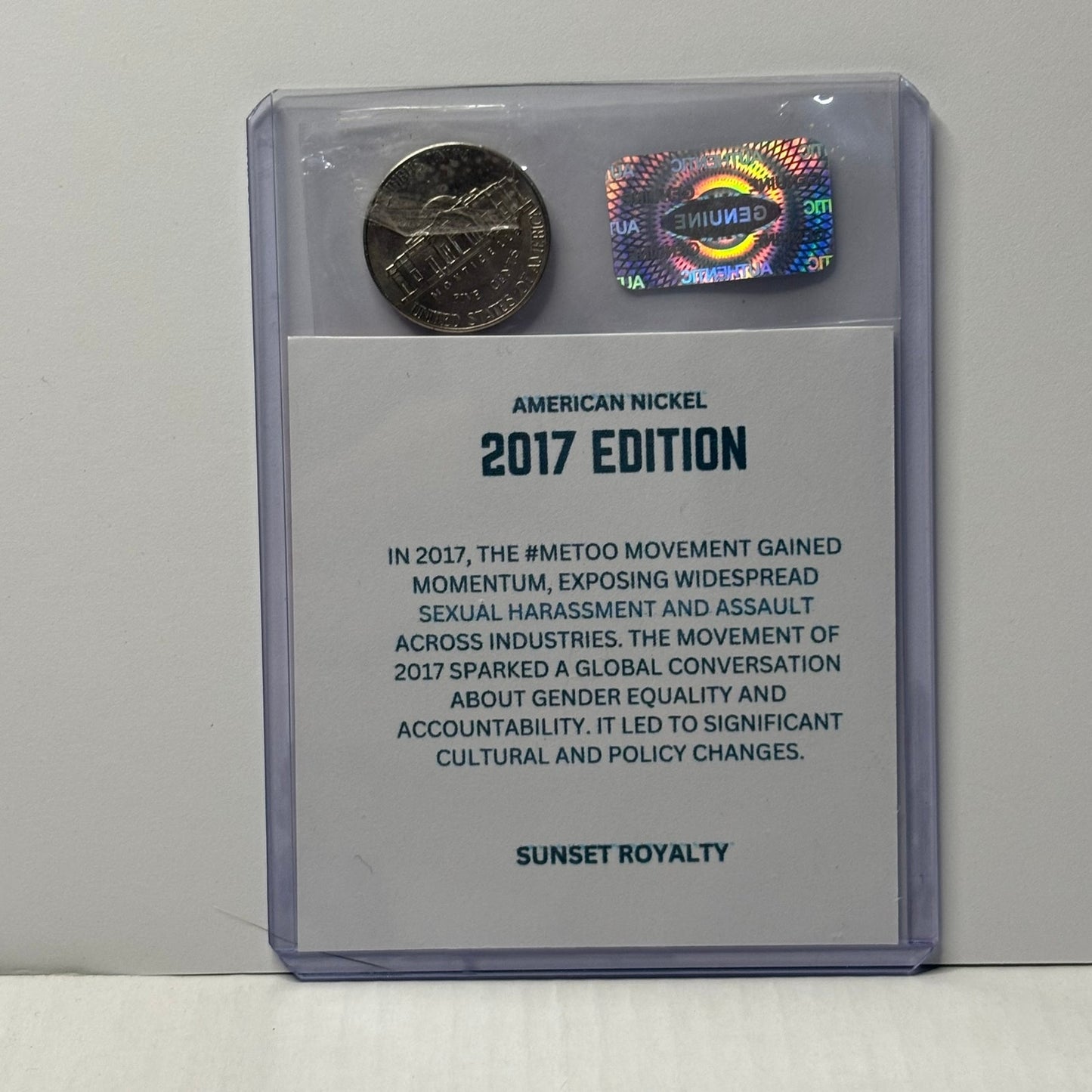 2017 U.S Nickel - American Coin Collection