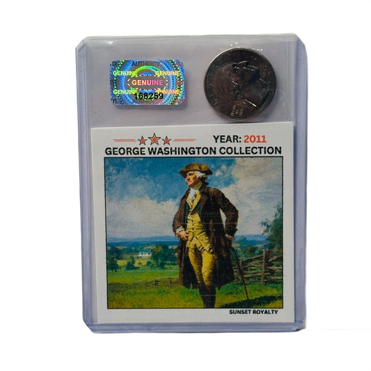 2011 Quarter - George Washington Collection