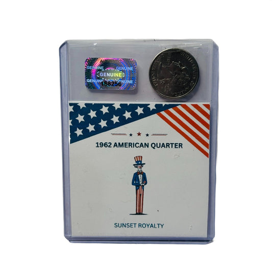 1962 U.S Quarter - American Coin Collection