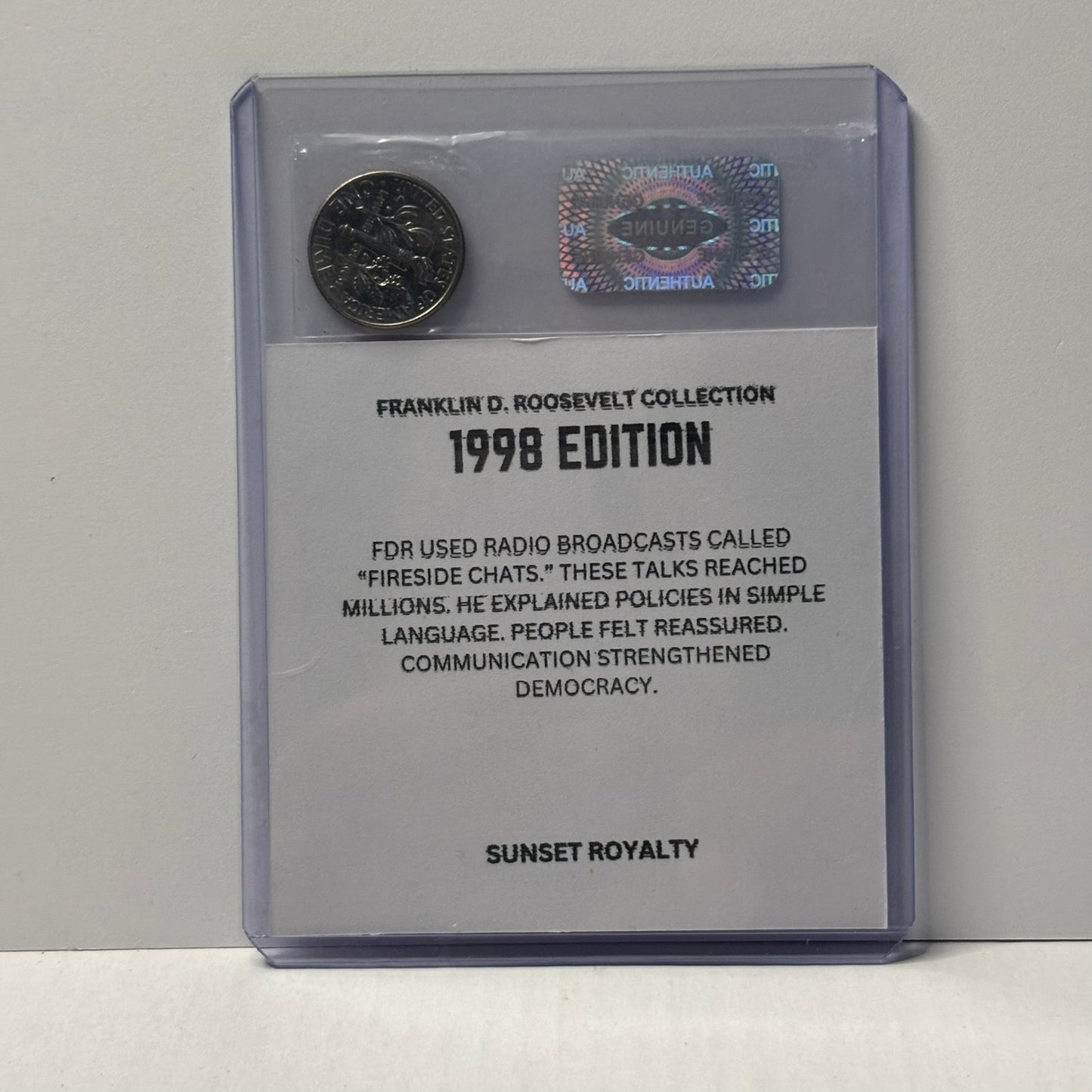 1998 Dime - Franklin Roosevelt Collection