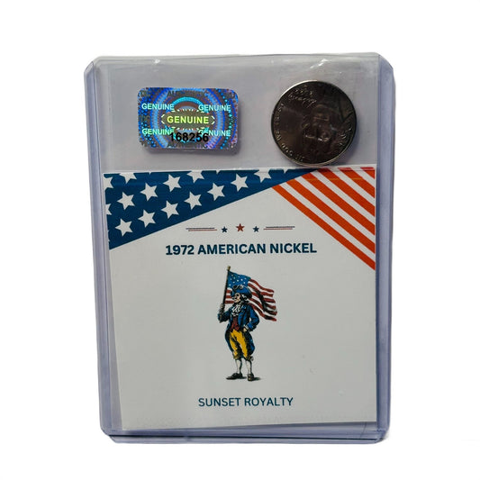 1972 U.S Nickel - American Coin Collection
