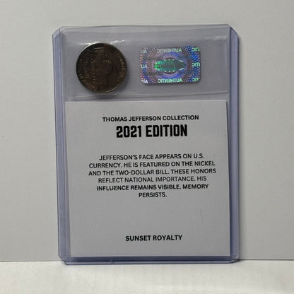 2021 Nickel - Thomas Jefferson Collection
