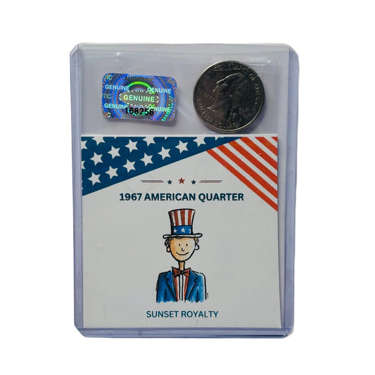 1967 U.S Quarter - American Coin Collection
