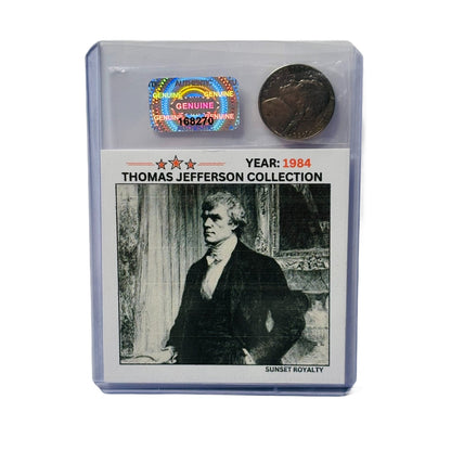 1984 Nickel - Thomas Jefferson Collection