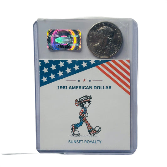1981 U.S Dollar - American Coin Collection