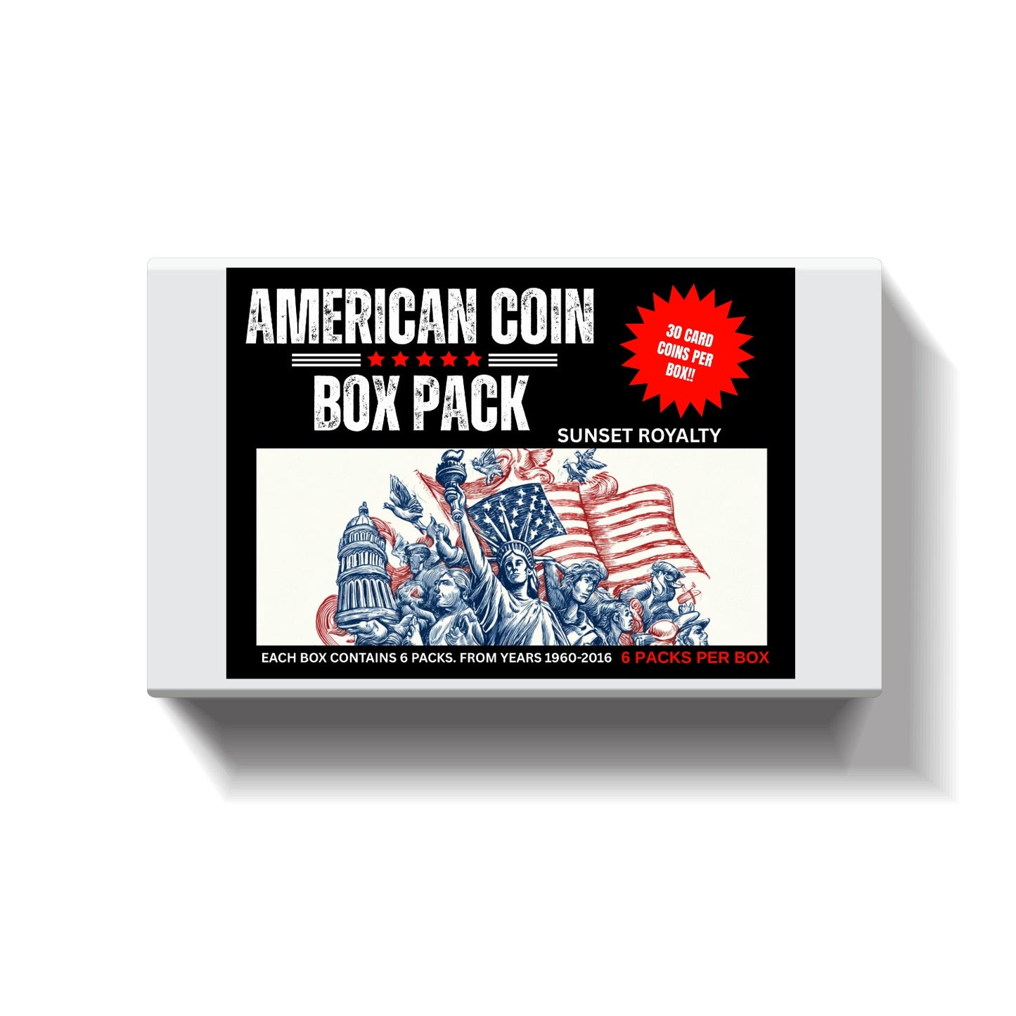 American Coin Jumbo Box Pack