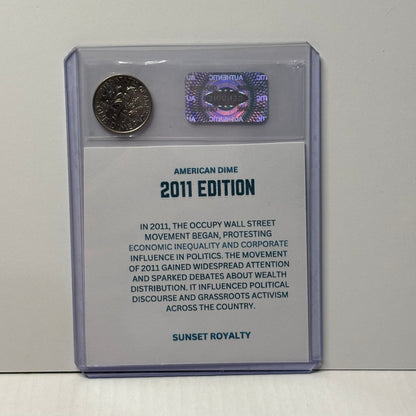 2011 U.S Dime - American Coin Collection