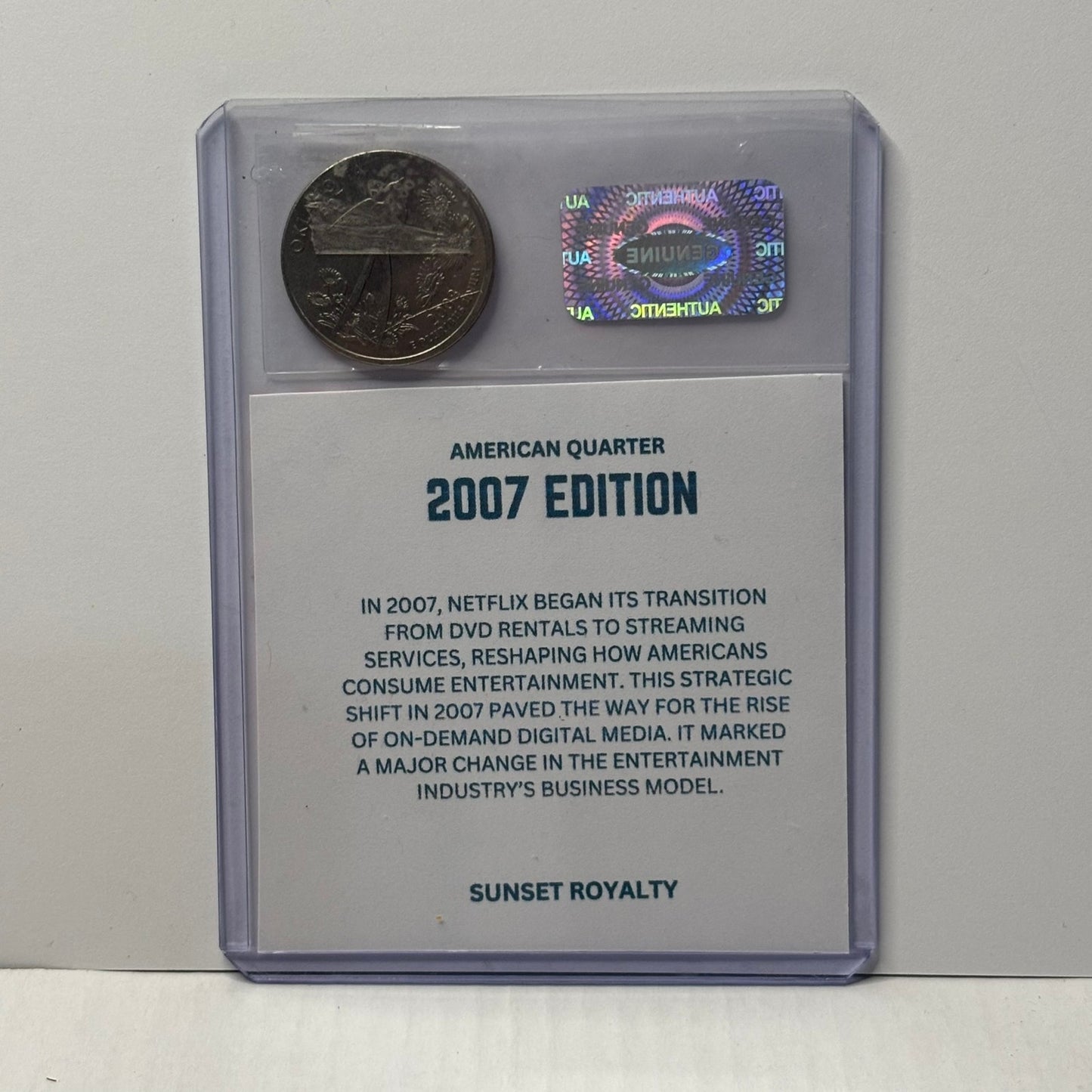 2007 U.S Quarter - American Coin Collection