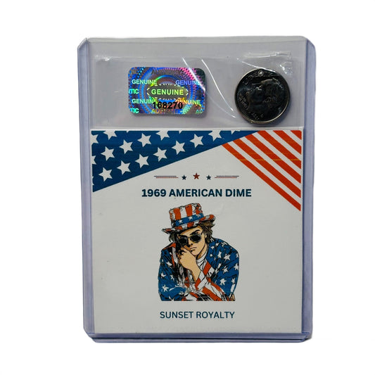 1969 U.S Dime - American Coin Collection