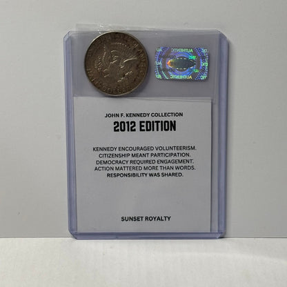2012 Half Dollar - JFK Collection