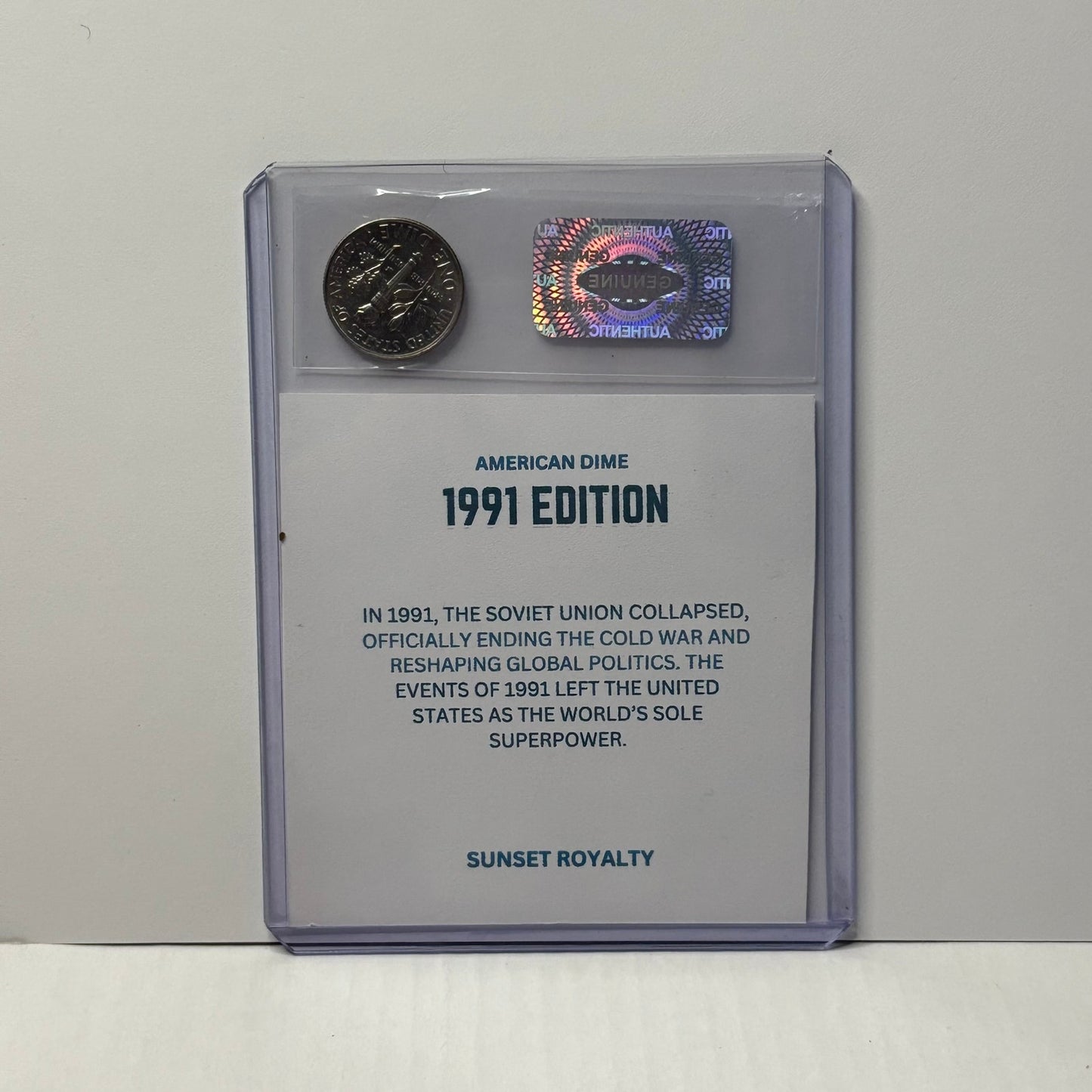 1991 U.S Dime - American Coin Collection