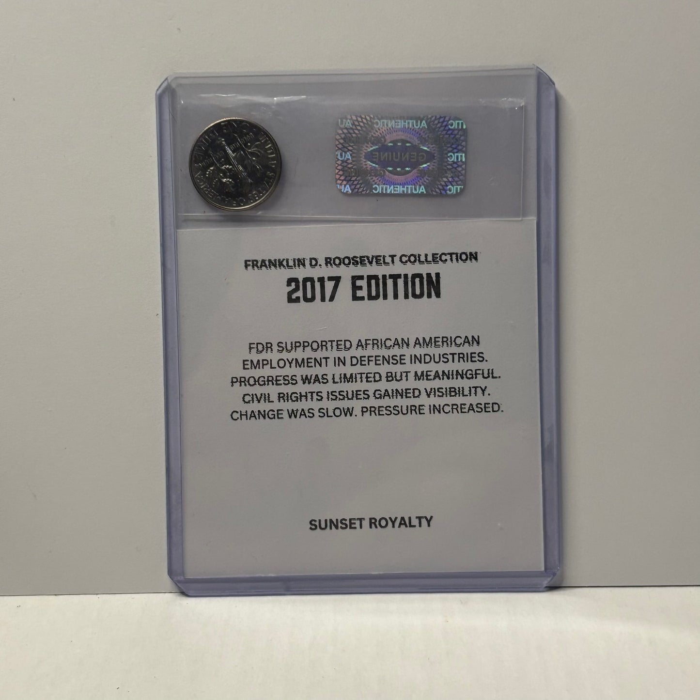 2017 Dime - Franklin Roosevelt Collection