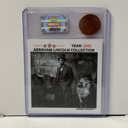 1981 Penny - Abraham Lincoln Collection
