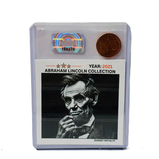 2021 Penny - Abraham Lincoln Collection