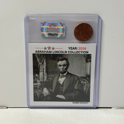 2016 Penny - Abraham Lincoln Collection
