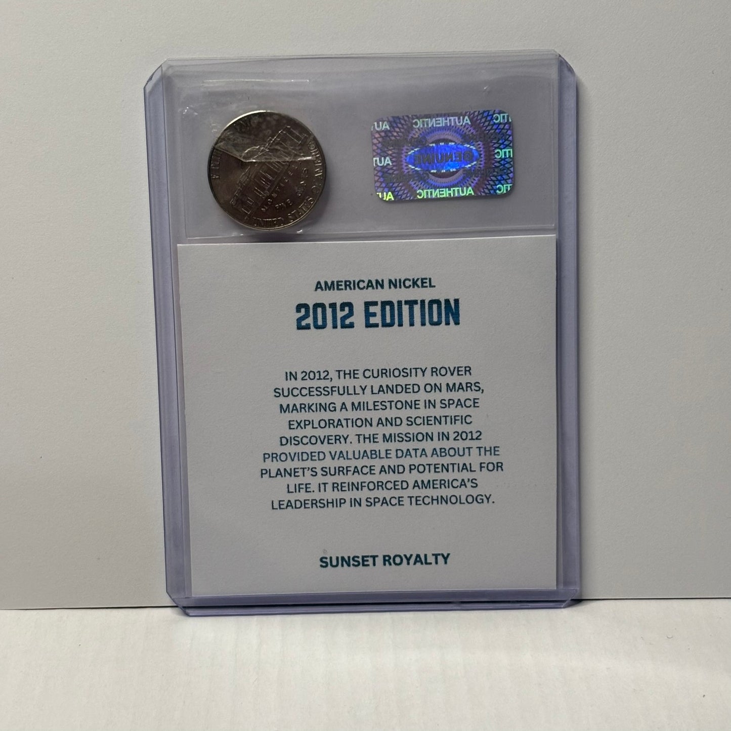 2012 U.S Nickel - American Coin Collection