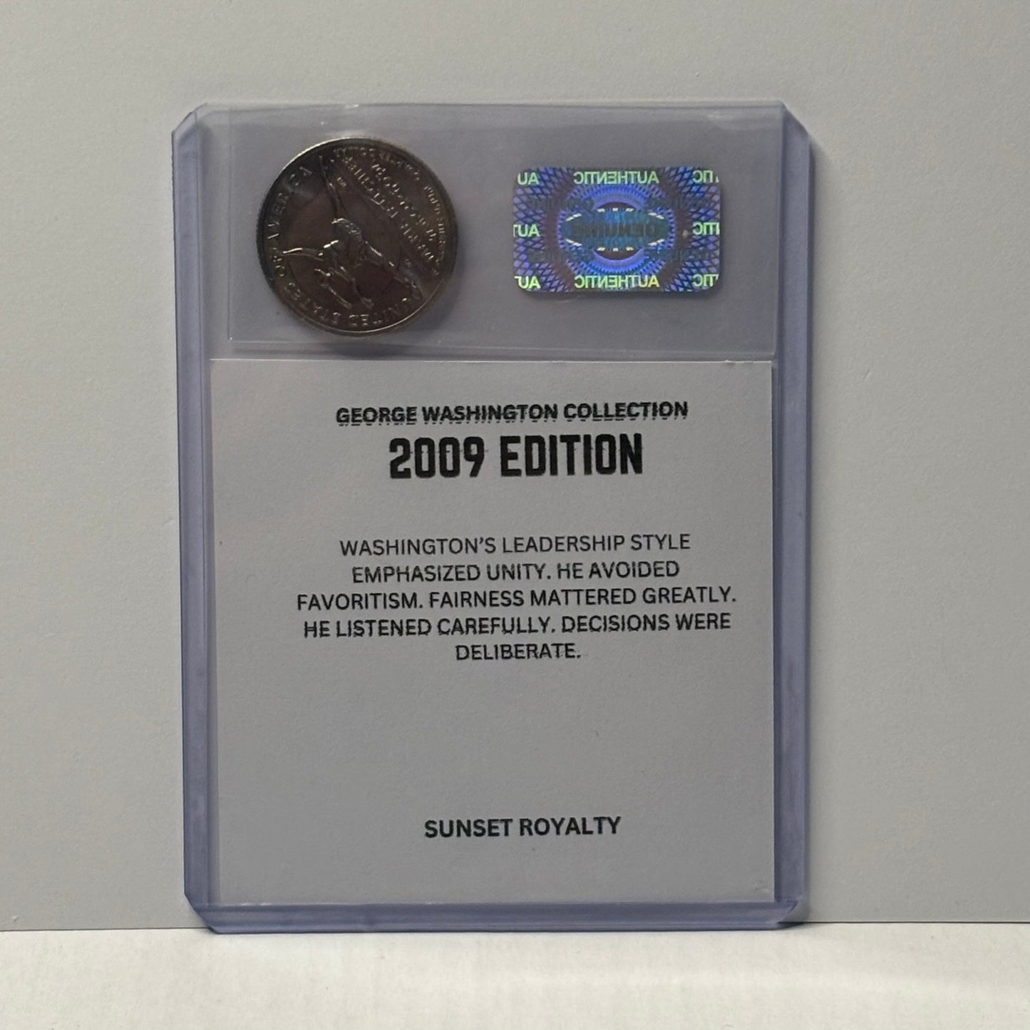 2009 Quarter - George Washington Collection