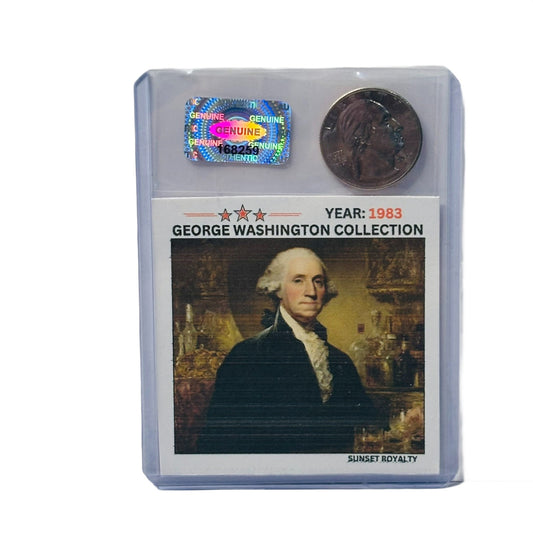1983 Quarter - George Washington Collection