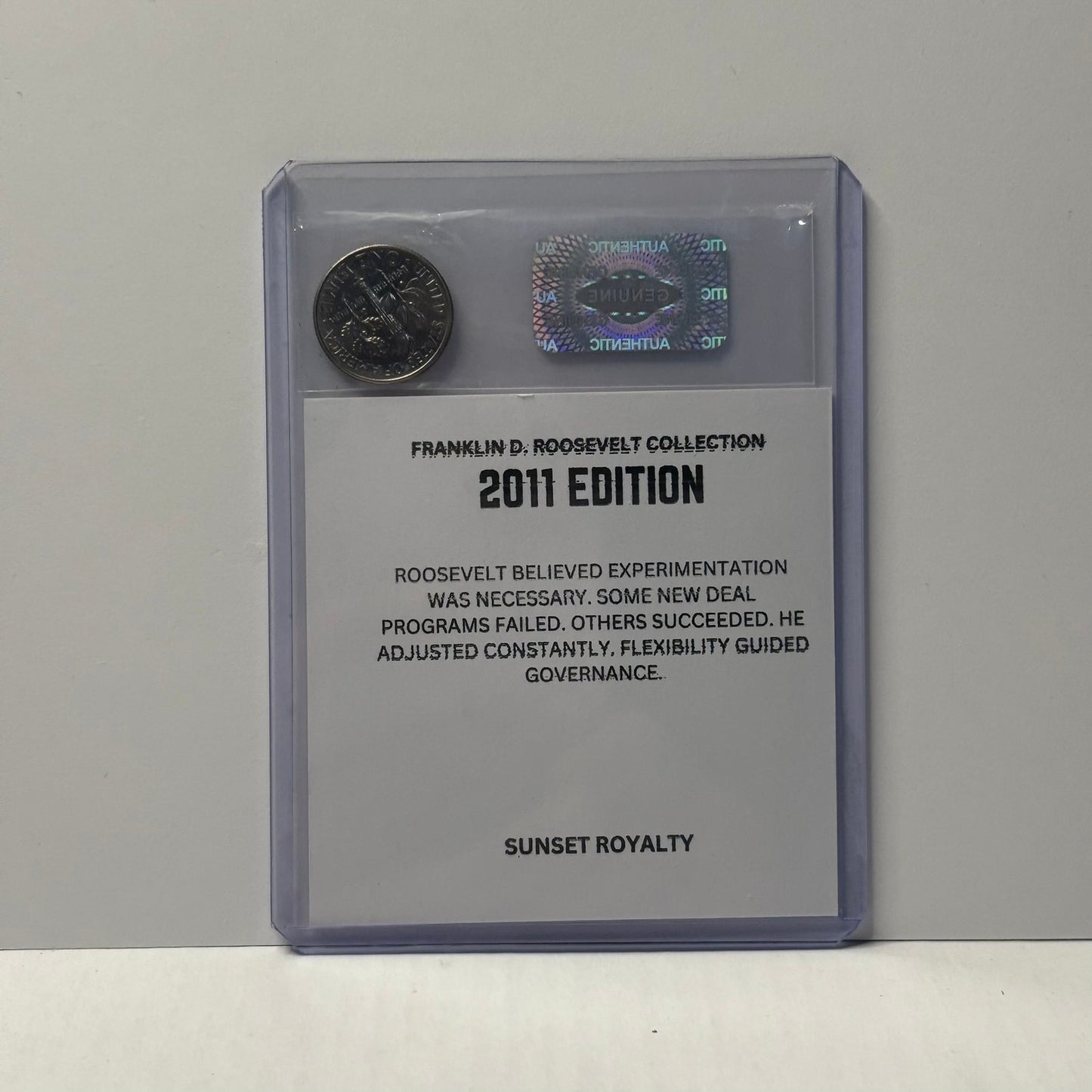 2011 Dime - Franklin Roosevelt Collection