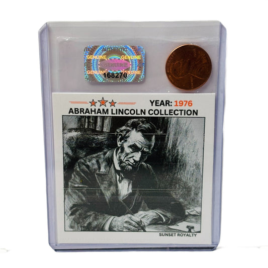 1976 Penny - Abraham Lincoln Collection