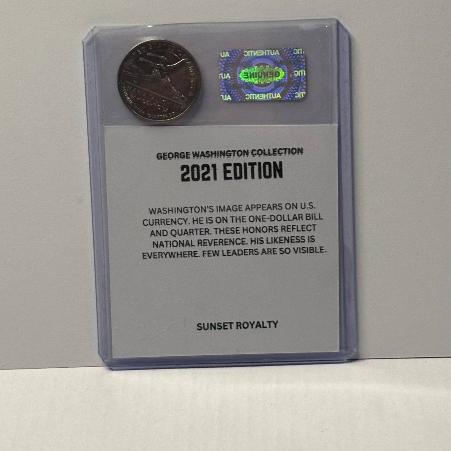 2021 Quarter - George Washington Collection