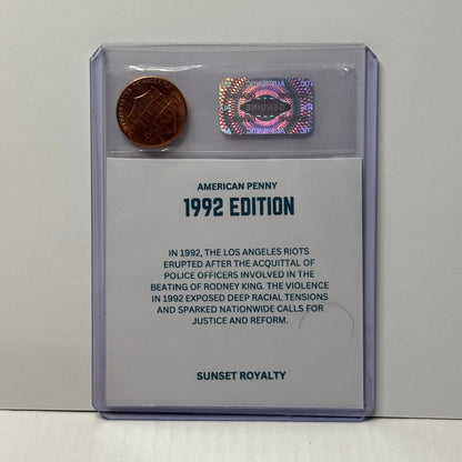1992 Penny - American Coin Collection