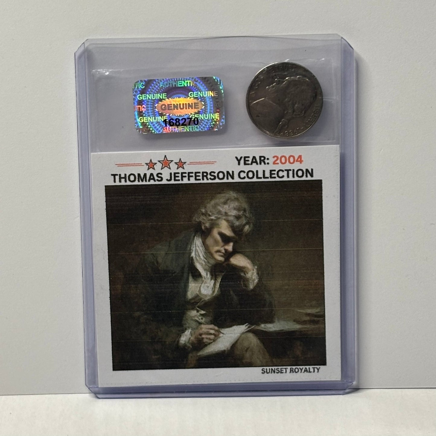 2004 Nickel - Thomas Jefferson Collection