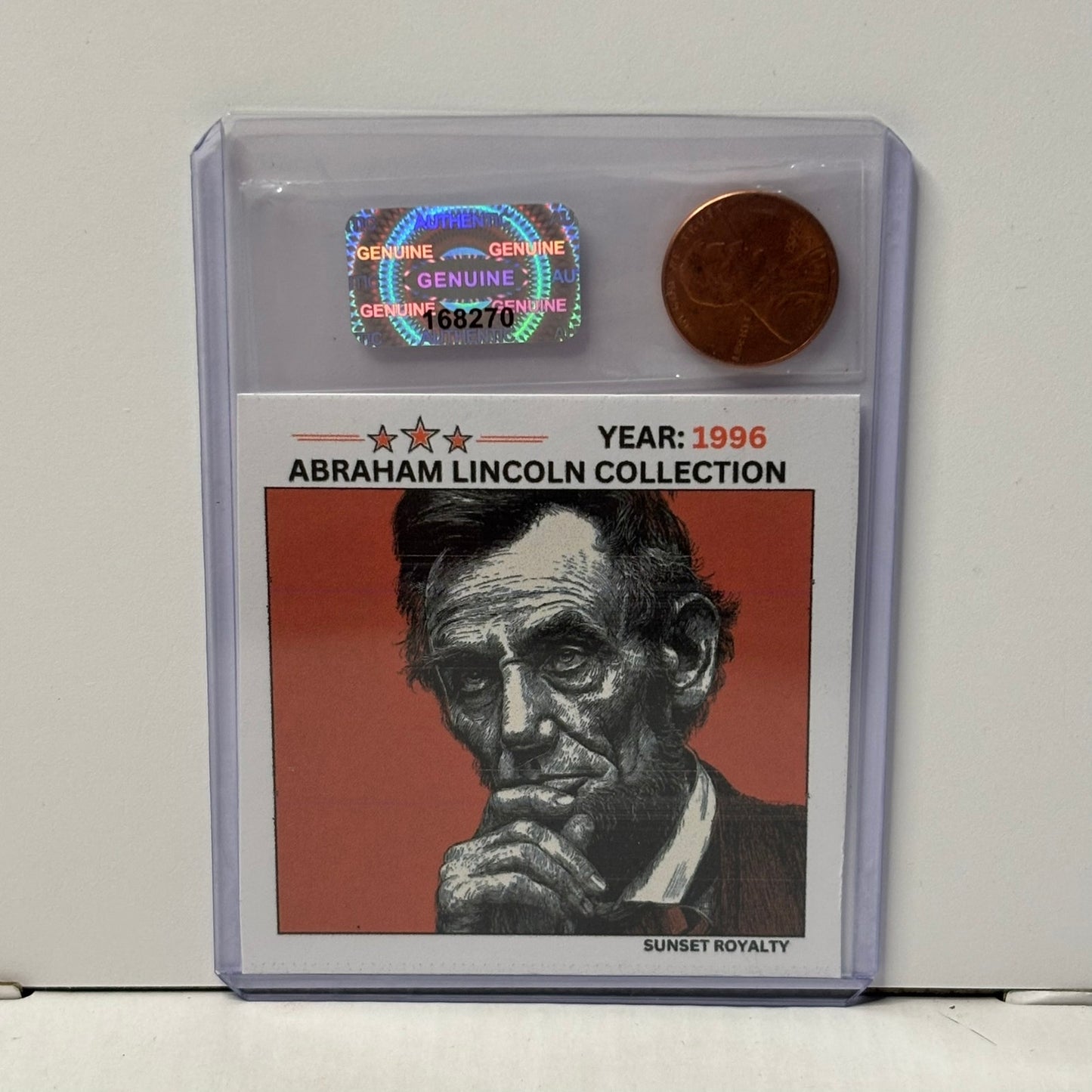 1996 Penny - Abraham Lincoln Collection