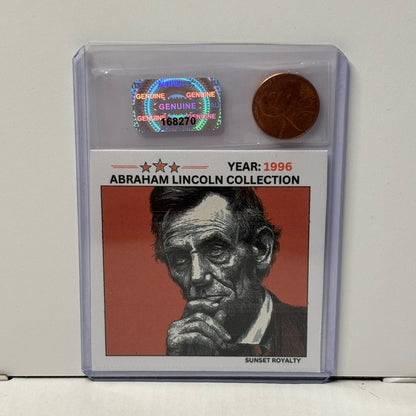 1996 Penny - Abraham Lincoln Collection